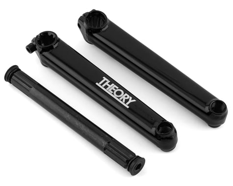 Theory Conserve Bike Life Cranks (Black) (175mm)