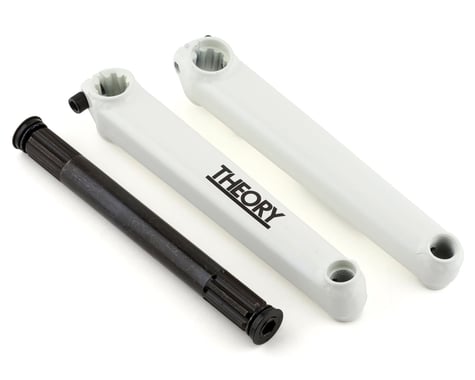 Theory Conserve Bike Life Cranks (White) (175mm)