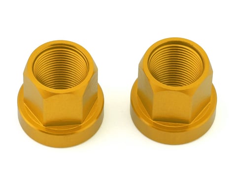 Theory Alloy Axle Nuts (Gold) (14 x 1mm)