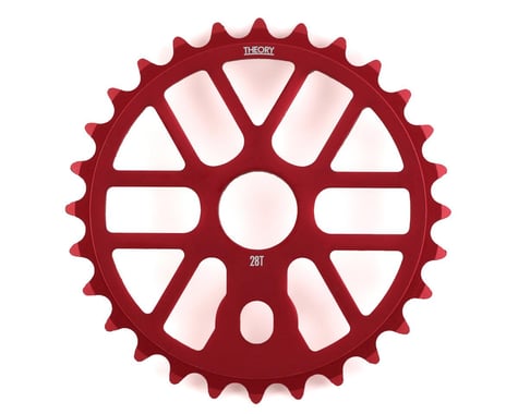 Theory Verify Sprocket (Red) (28T)