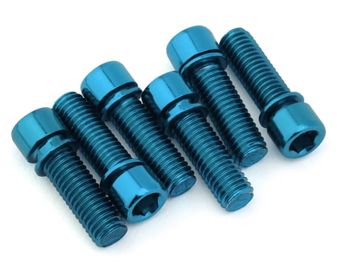 Theory Stem Bolt Kit (Blue) (8 x 1.25mm)