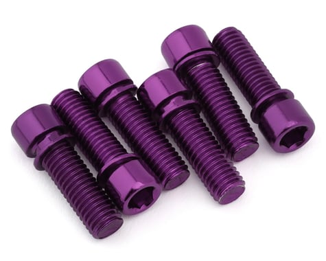 Theory Stem Bolt Kit (Purple) (8 x 1.25mm)