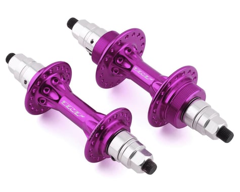 TNT Derringer Flip/Flop Freewheel Hub Set (Purple) (3/8" x 100/110mm) (36H) (Freewheel Not Included)