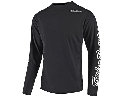 Troy Lee Designs Youth Sprint Long Sleeve Jersey (Black) (S)