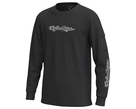 Troy Lee Designs Youth Ruckus Long Sleeve Ride T-Shirt (Burn Out Carbon)