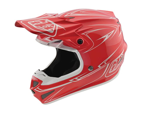 SCRATCH & DENT: Troy Lee Designs 2018 Pinstripe MIPS Helmet (Red) (L)