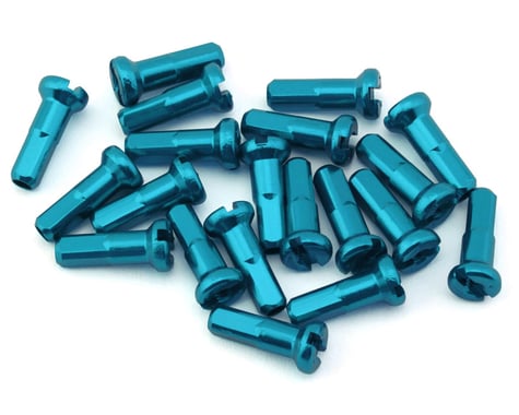 USA Brand 14g Alloy Nipples (Electric Blue) (Bag of 20)