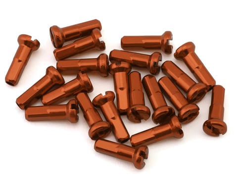 USA Brand 14g Alloy Nipples (Orange) (Bag of 20)