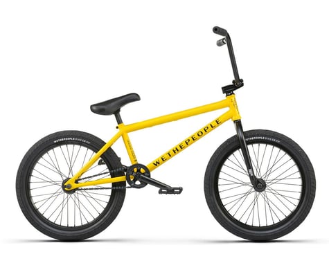 We The People 2023 Justice BMX Bike (20.75" Toptube) (Matte Taxi Yellow)