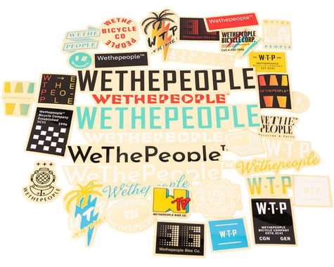 We The People Assorted Sticker Pack (15 Pieces)