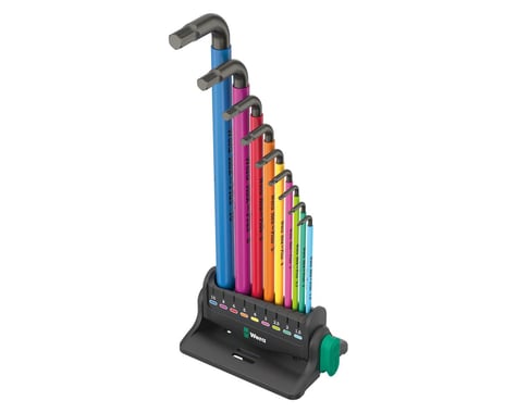 Wera 950/9 Hex-Plus Multicolor 3 L-Key Wrench Set (Metric)