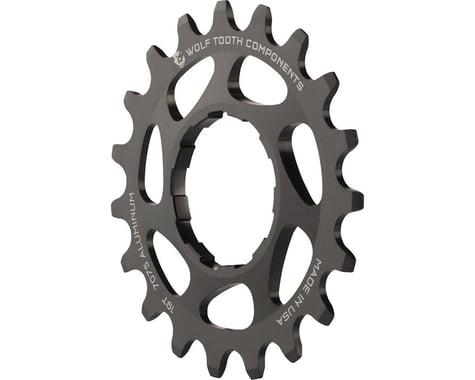 Wolf Tooth Components Single Speed Cog (Black) (3/32") (Aluminum) (19T)
