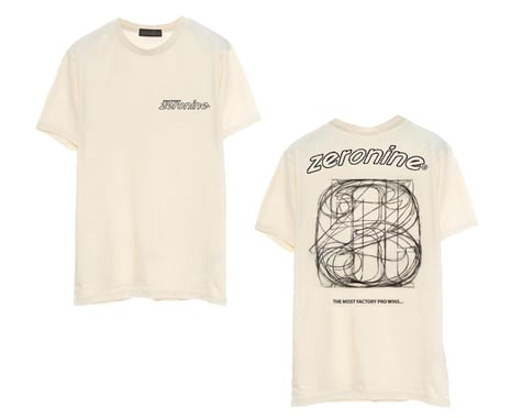 Zeronine Numbers Soft T-Shirt (Vintage White) (M)