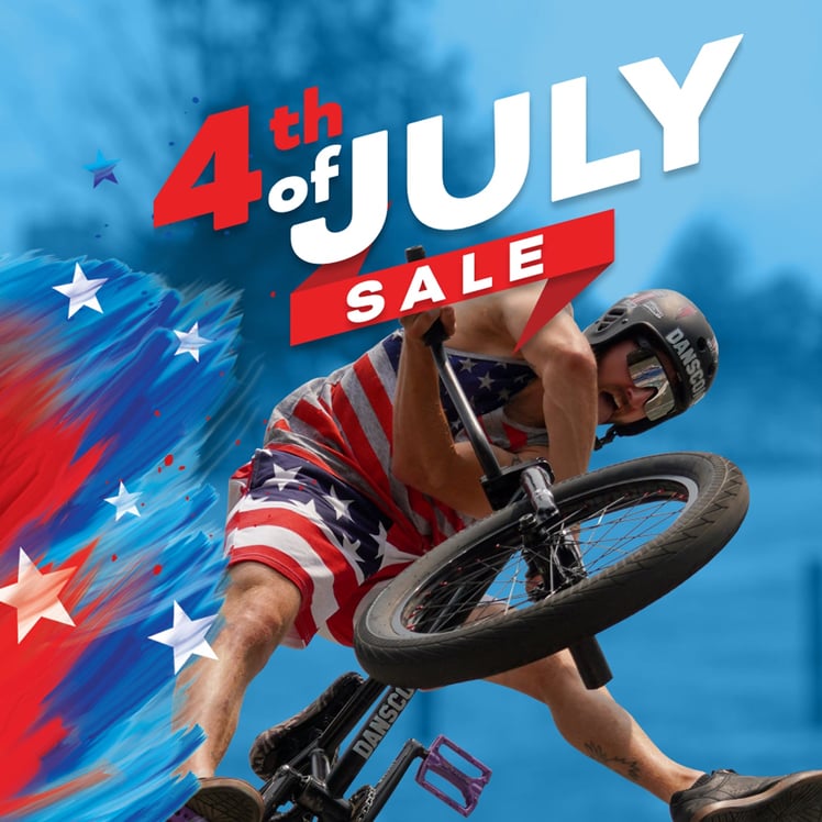 4th of July BMX sale.