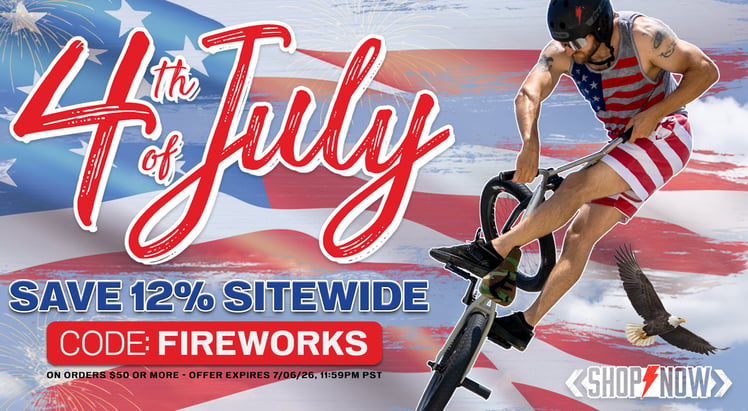 4th of July promo code: FIREWORKS
