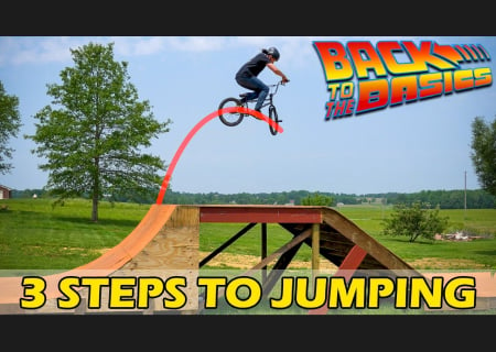 Image: 3 steps to jumping a bike (BMX, MTB or DJ)