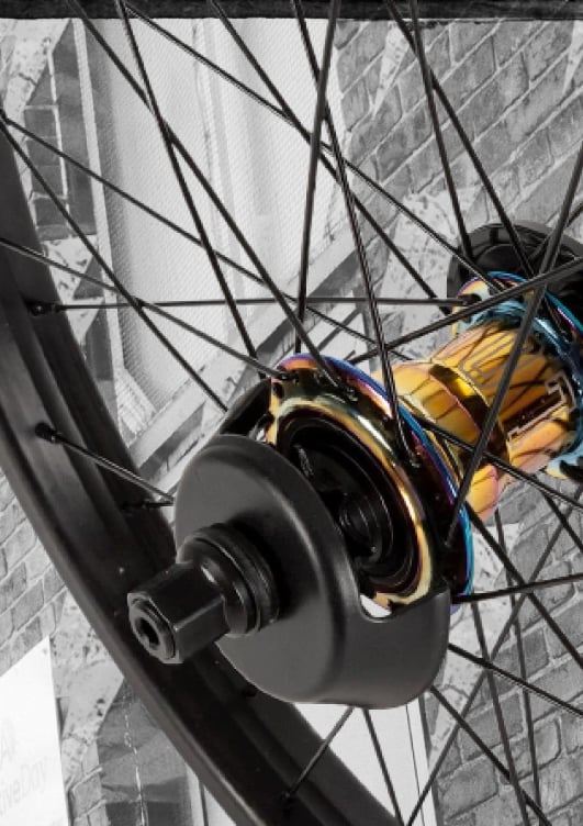 Image: Freecoaster hubs, wheels and complete bikes.