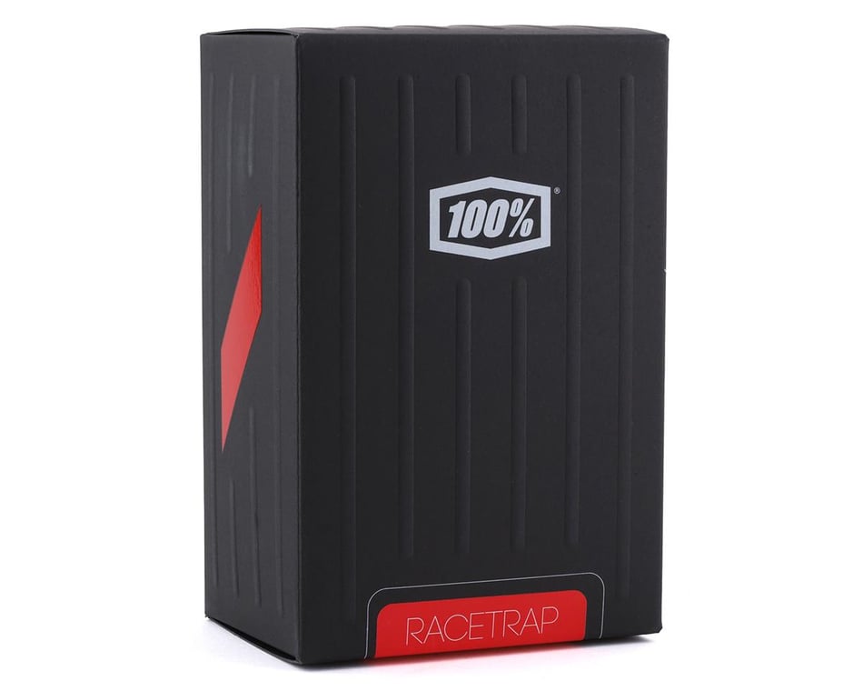 100% Racetrap Sunglasses (Soft Tact Black) (HiPER Red Multilayer