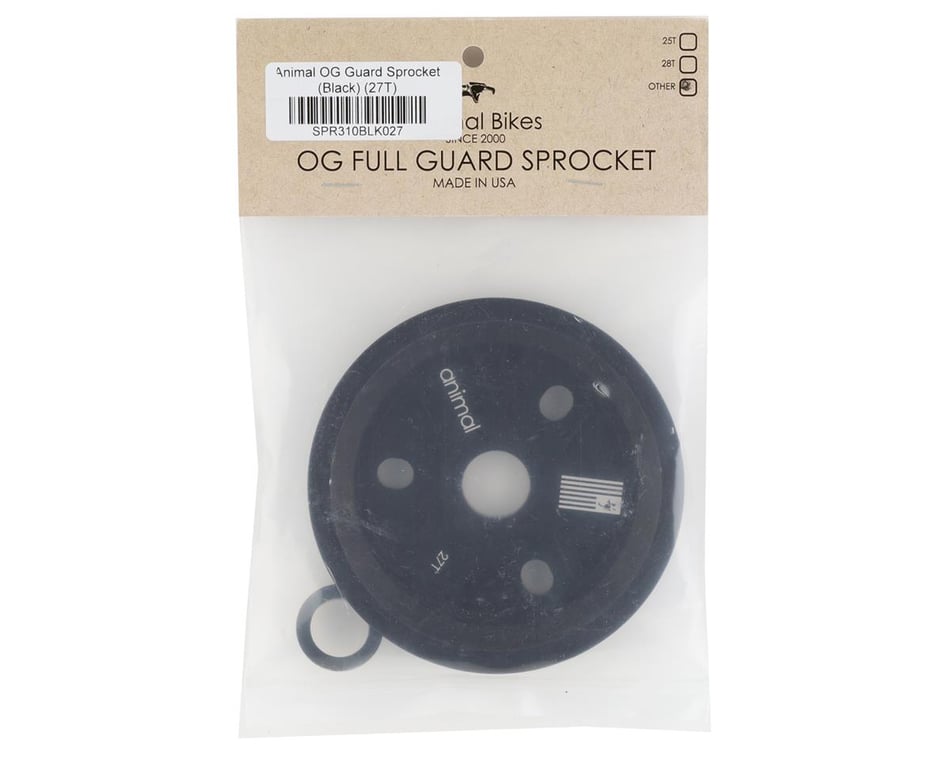 Animal OG Guard Sprocket (Black)