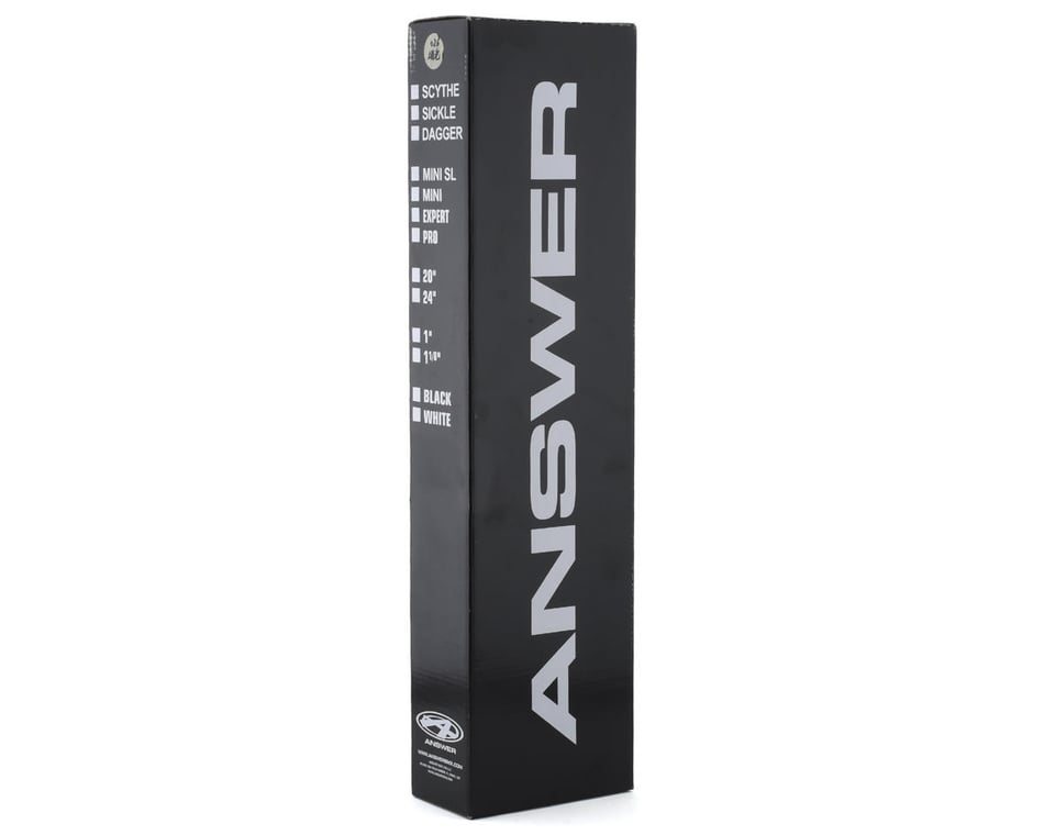 Answer Dagger Carbon Fork (Matte Black) (3/8