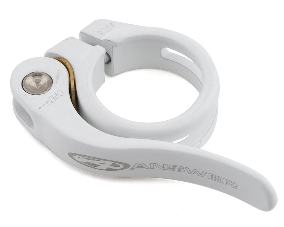 Answer Quick Release Seat Clamp (White) (31.8mm) - Dan's Comp