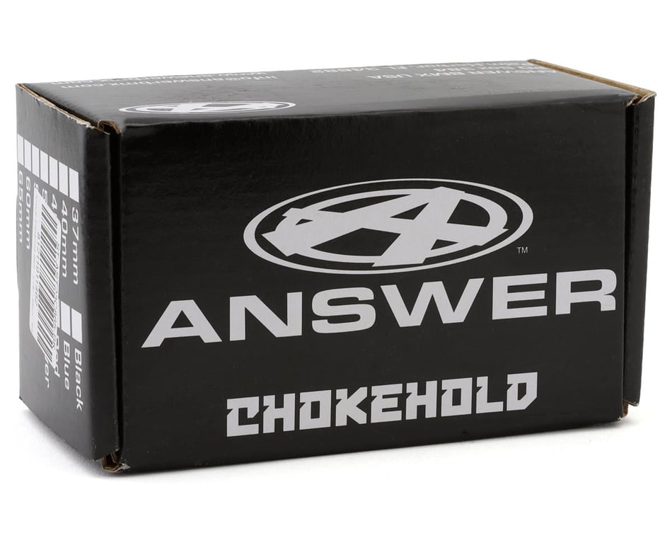 Answer Chokehold Stem (Black) (1-1/8