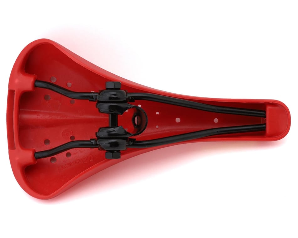 Black Ops Viscount Dominator Railed BMX Seat (Red) - Dan's Comp