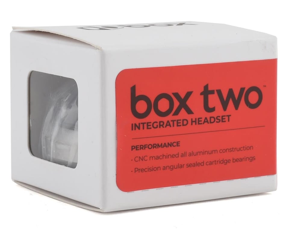 Box Two Sealed Tapered Integrated Headset (Black) (1-1/8 to 1.5