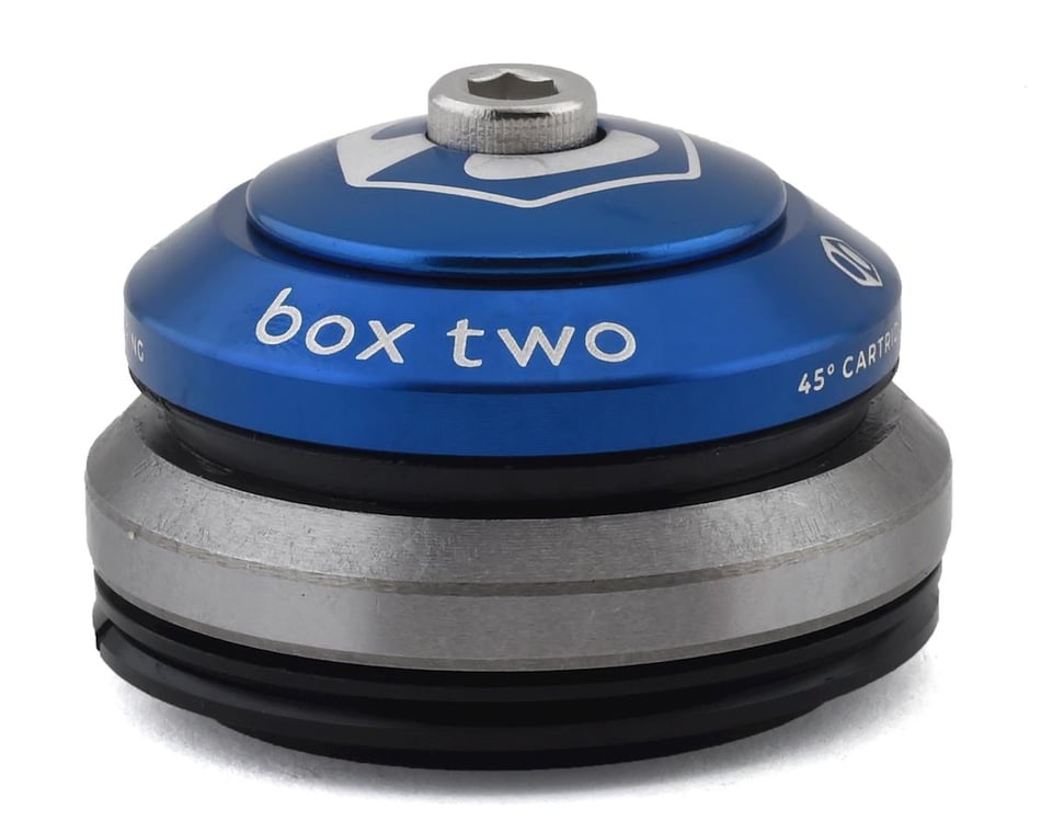 Box Two Sealed Tapered Integrated Headset (Blue) (1-1/8 to 1.5