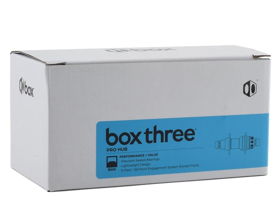 Box Three Pro Disc Cassette Rear Hub (Black) - Dan's Comp