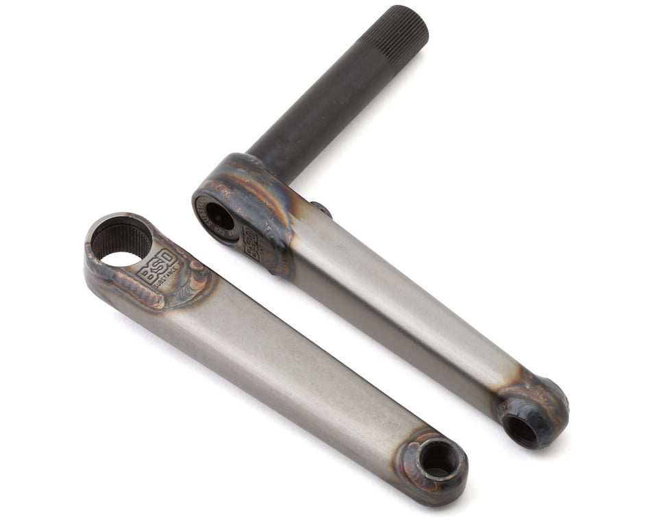 BSD Substance XL V2 Cranks w/ 24mm Mid BB (Flat Raw) - Dan's Comp