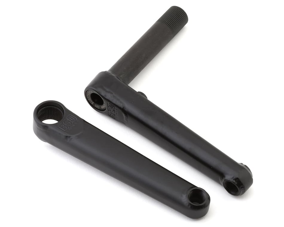 BSD Substance XL V2 Cranks w/ 24mm Mid BB (Flat Black) (165mm) - Dan's Comp