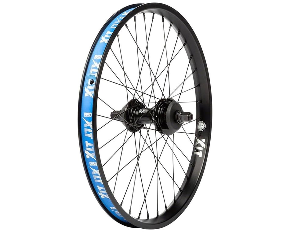 BSD XLT Revolution Freecoaster Rear Wheel (Black) (LHD) (20 x 1.75