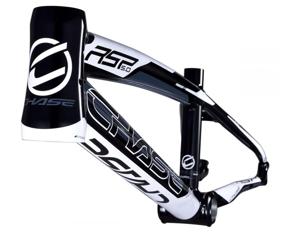 CHASE RSP 5.0 OS20 BMX Race Frame (Black/White) (Pro XXL) - Dan's Comp