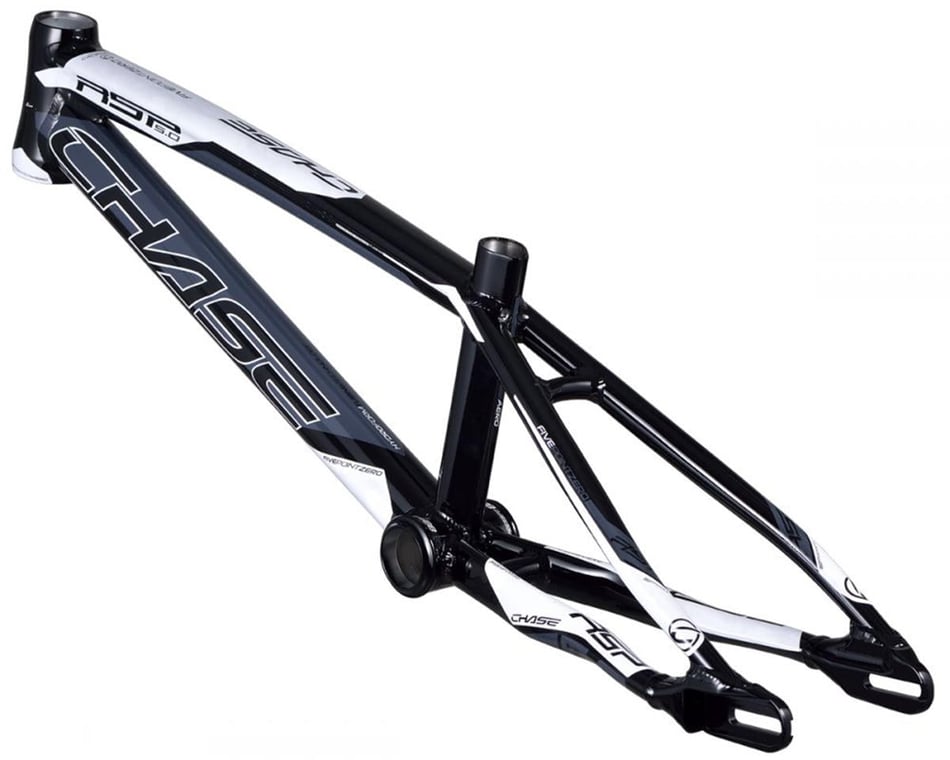 CHASE RSP 5.0 OS20 BMX Race Frame (Black/White) (Pro XXXL) - Dan's