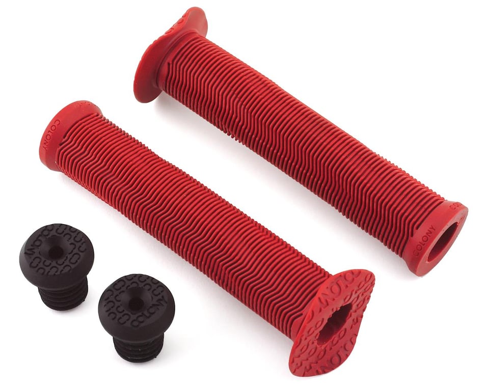 Red cheap bmx grips