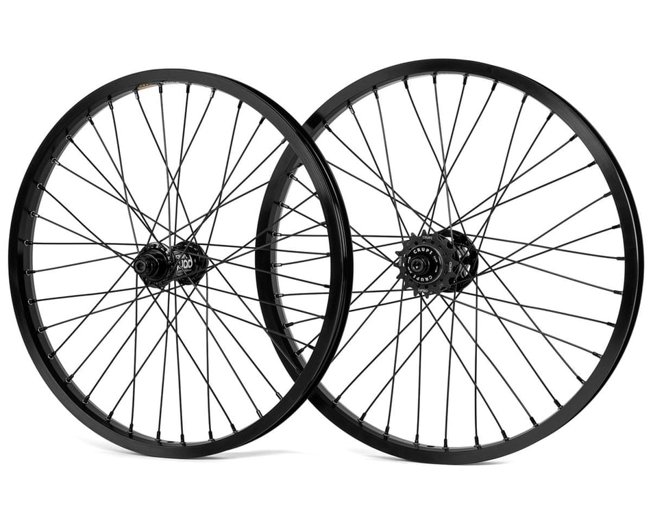 Crupi Pro Wheelset Black 10mm Front 20 x 1.75 Dan s Comp