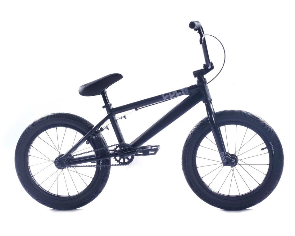 Cult 2025 Juvenile 18 BMX Bike 18 Toptube Black