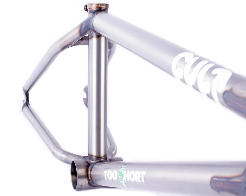 Cult 2 Short IC BMX Frame (Matte Clear Raw) (20.75