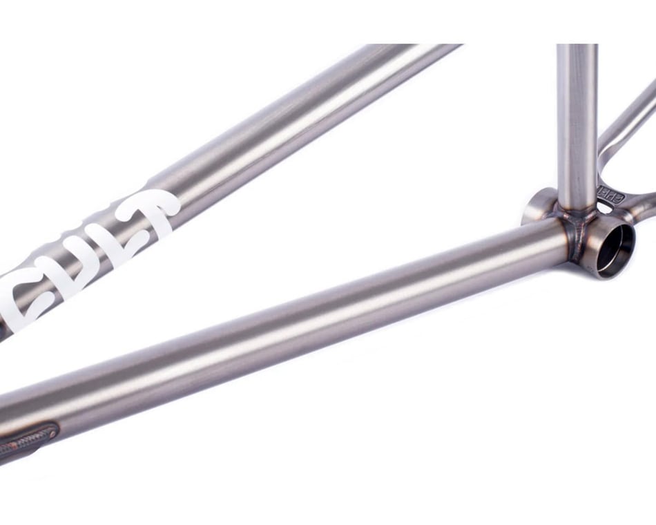 Cult 2 Short IC BMX Frame (Matte Clear Raw) (20.75