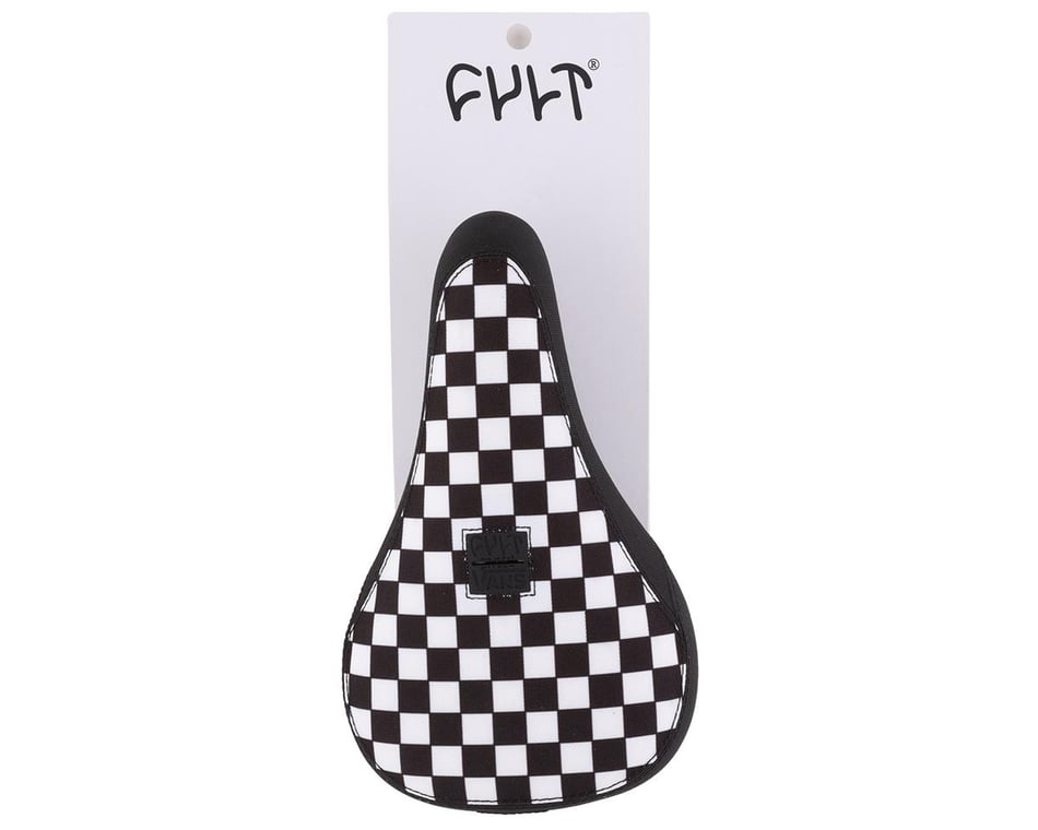 CULT BMX VANS SLIP ON PRO BICYCLE PIVOTAL SEAT WHITE CHECKERED