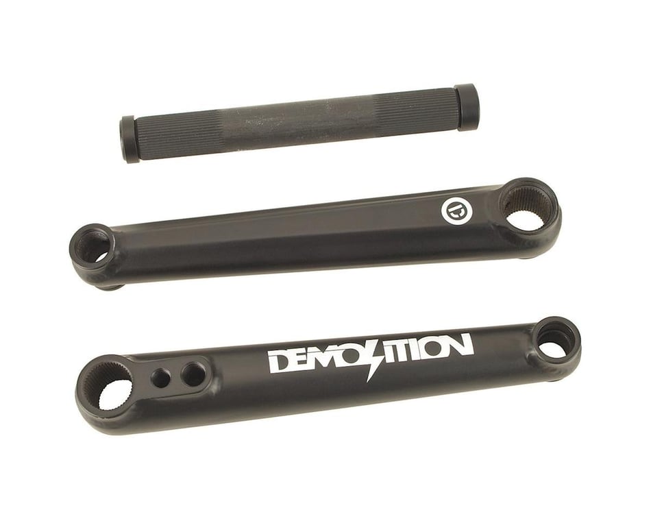 Demolition Revolt Cranks (Flat Black) (165mm)