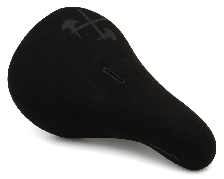 Demolition Axes Embossed Fat Pivotal Seat (Black) - Dan's Comp
