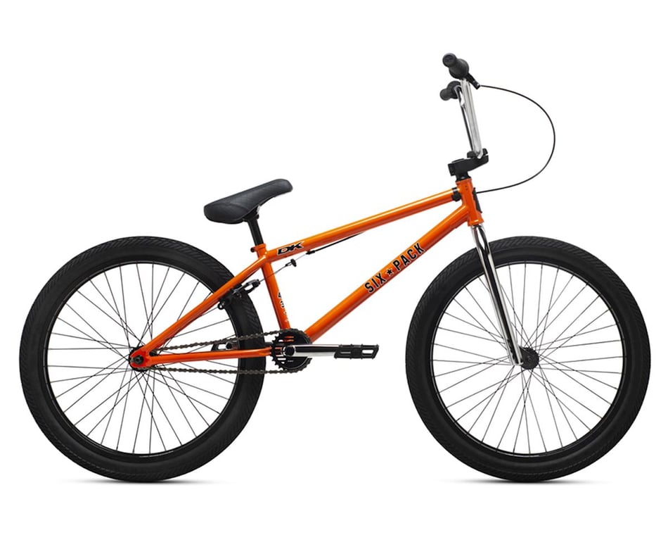 DK Six BMX Bike (21.5" Toptube) (Orange) - Comp