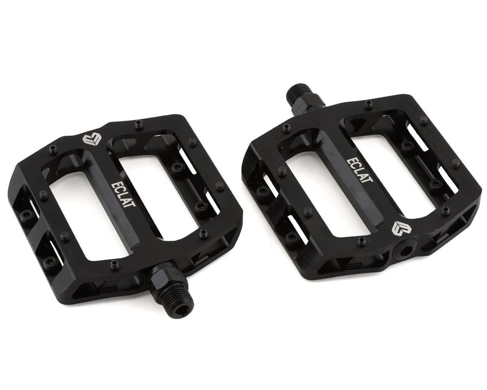 Eclat Surge Aluminum Platform Pedals Black Dan s Comp