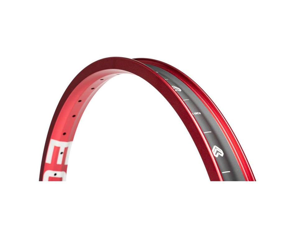 Eclat Bondi Rim Sandblast Red 36H Schrader 20