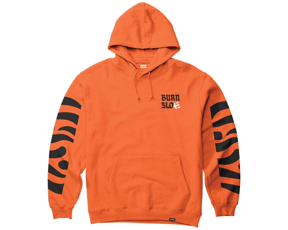 Etnies X Burn Slow Hoodie Orange L Dan s Comp