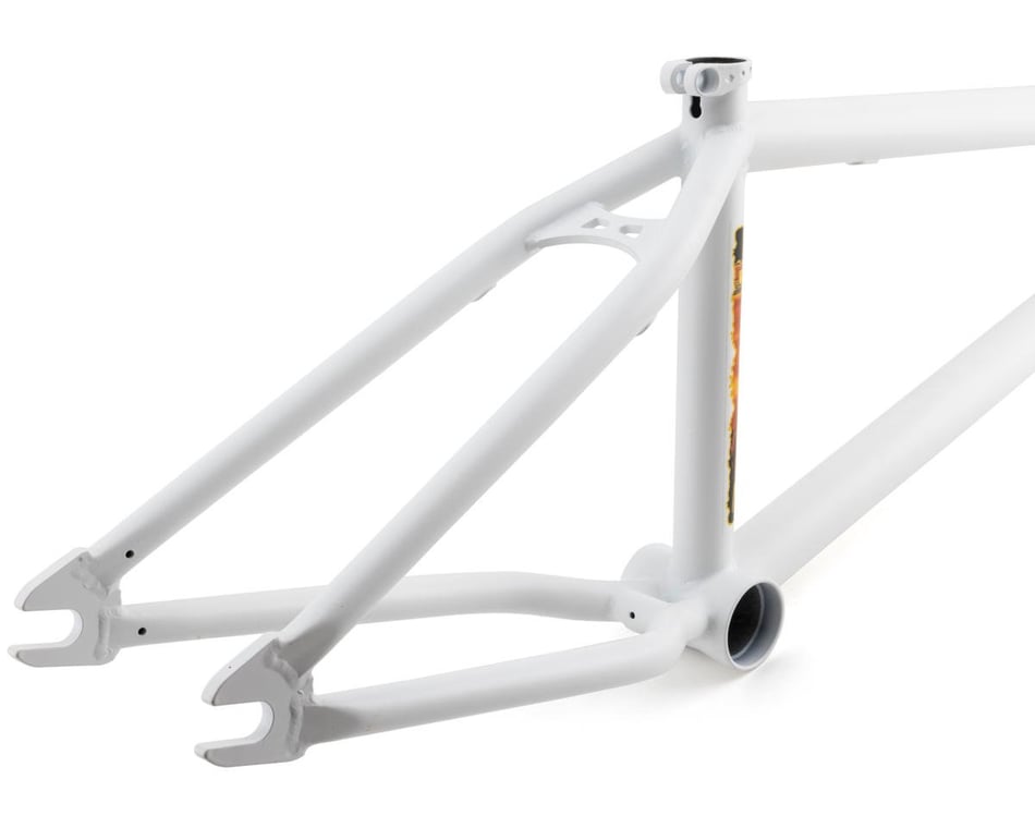 White 2024 bmx frame