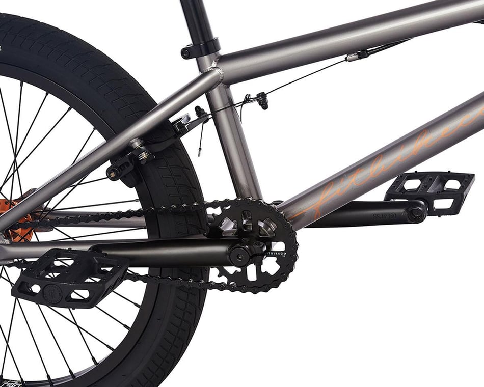 Fit Bike Co 2023 BMX Bike (XS) (20" Toptube) (Grey) - Dan's