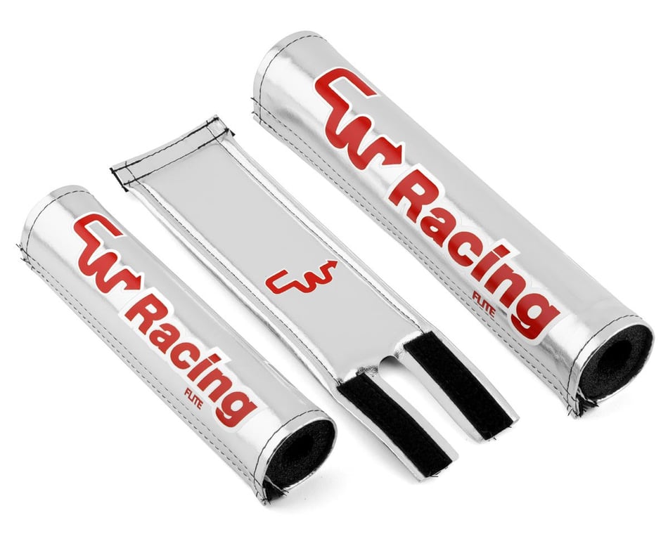 Flite CW Racing BMX Pad Set Chrome Red Dan s Comp